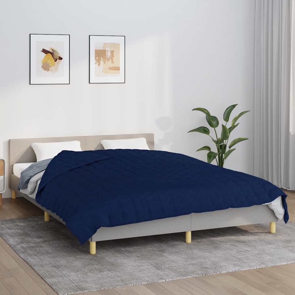 Gewichtsdecke Grau 122x183 cm 5 kg Stoff