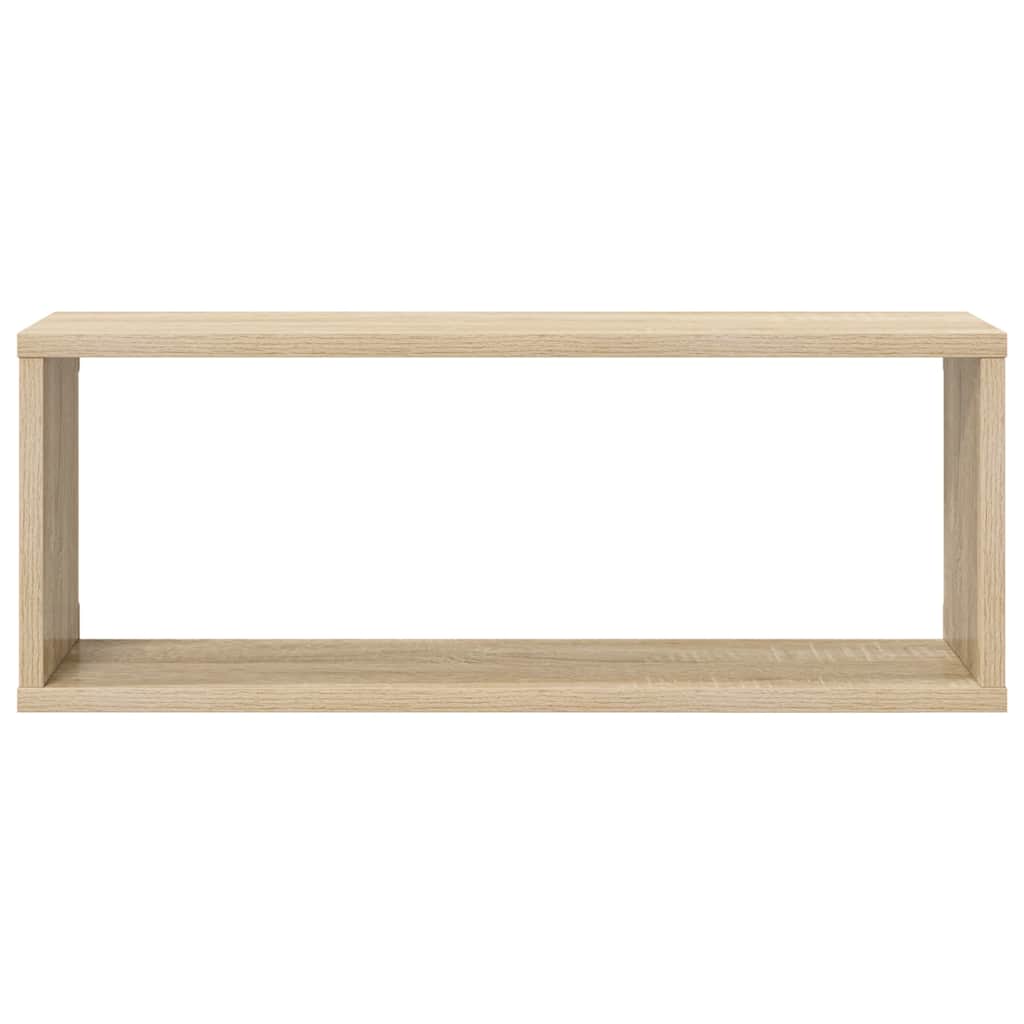 Würfelregale 2 Stk. Weiß 30x15x30 cm