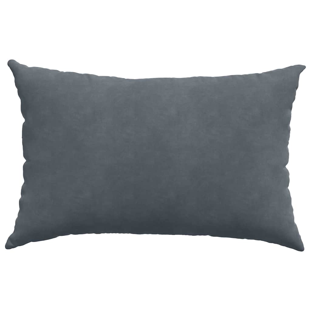 Sofakissen 2 Stück Blau 50 x 30 cm Cordstoff