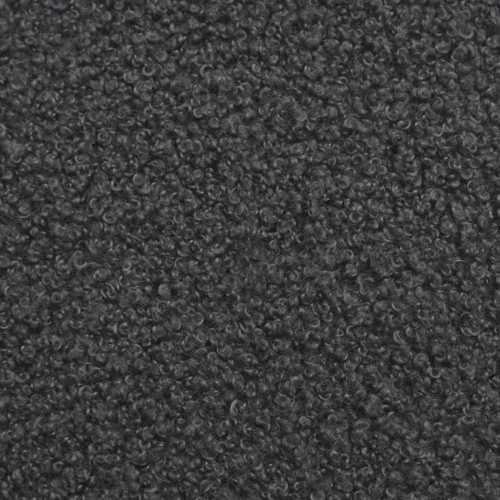 Gepolsterte Bank mit Rückenlehne Hellgrau 110 x 60 x 76 cm