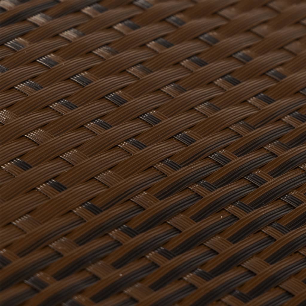 Balkon-Sichtschutz Anthrazit 300x90 cm Poly Rattan