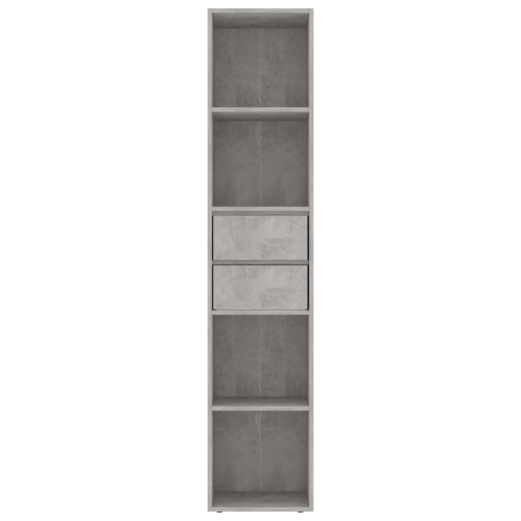 Bücherregal Weiß 36x30x171 cm Holzwerkstoff