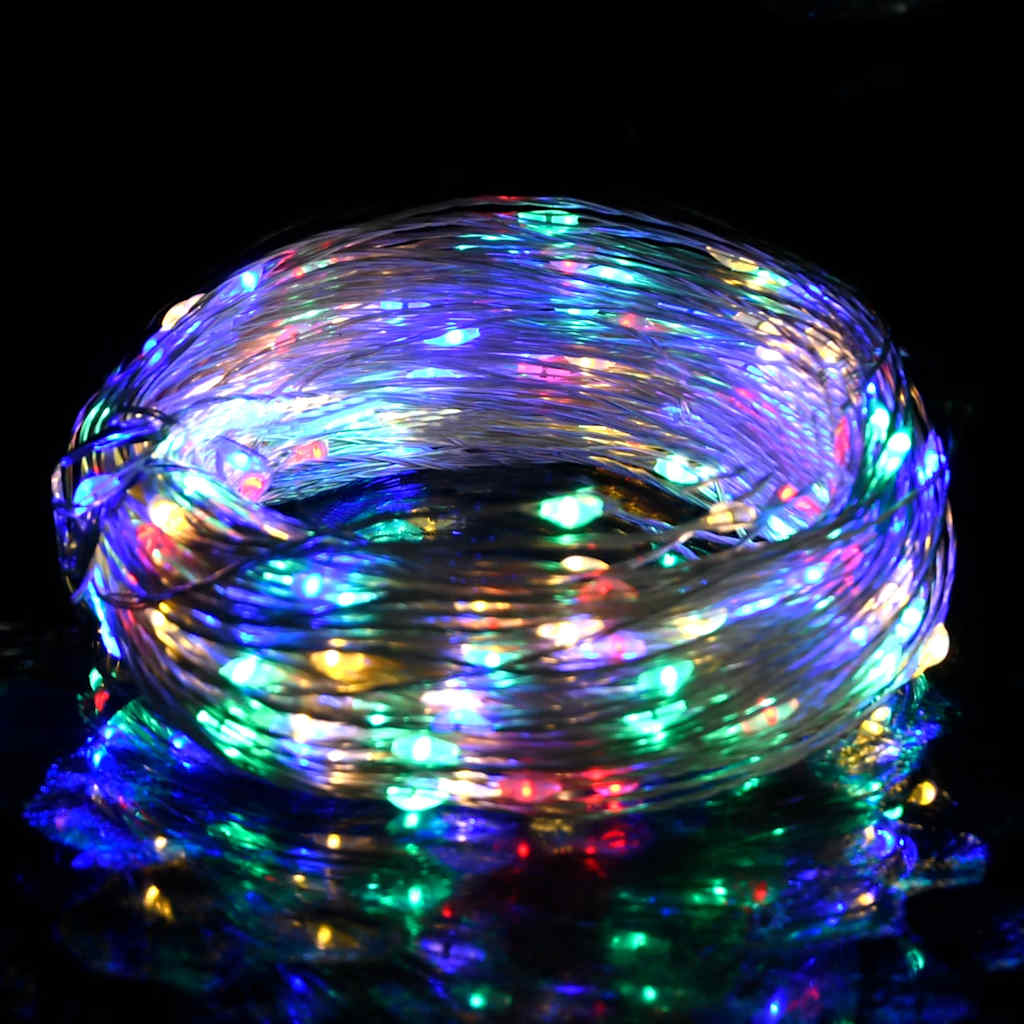 LED-Lichterkette mit 150 LEDs Warmweiß 15 m