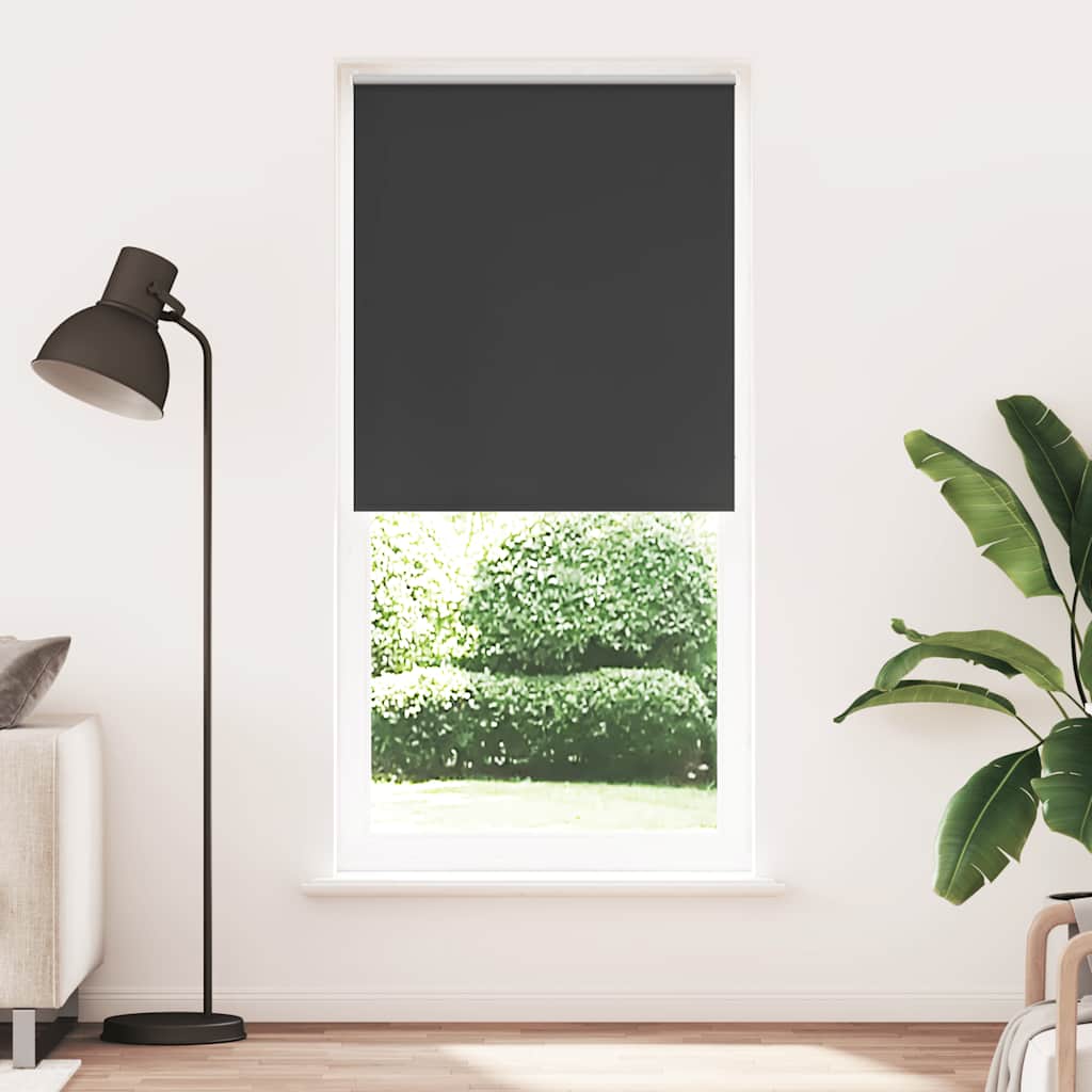 Verdunkelungsrollo 84,4 x 175 cm, Stoffbreite 80 cm, Weiß