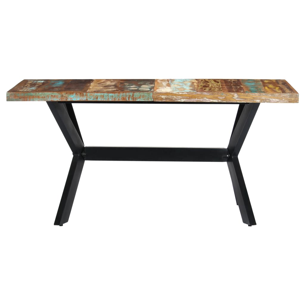 Esstisch Massivholz Mango und Stahlgestell 180 cm