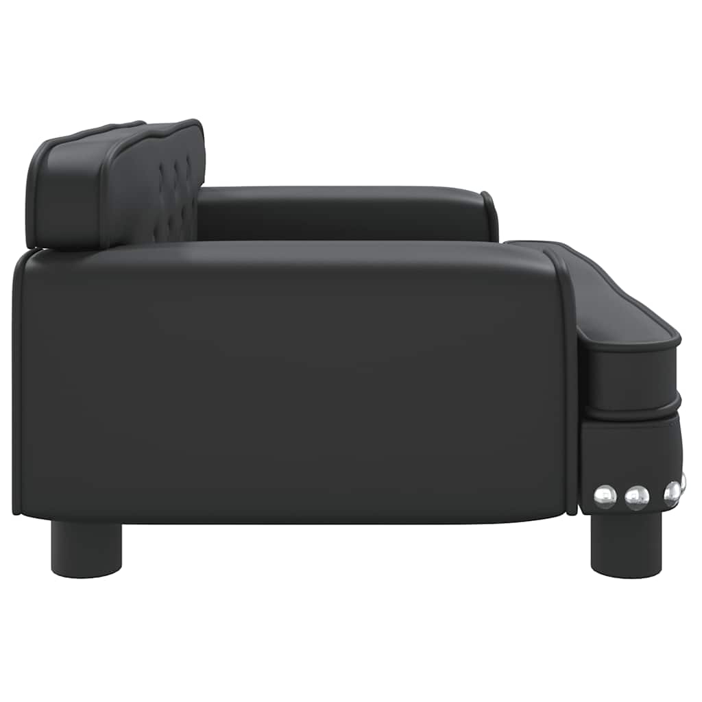 Hundebett Rosa 90x53x30 cm Samt