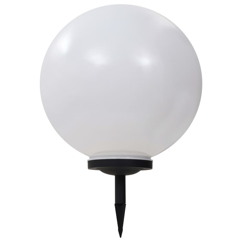 Außen-Solarlampen 4 Stk. LED Kugel 30 cm RGB