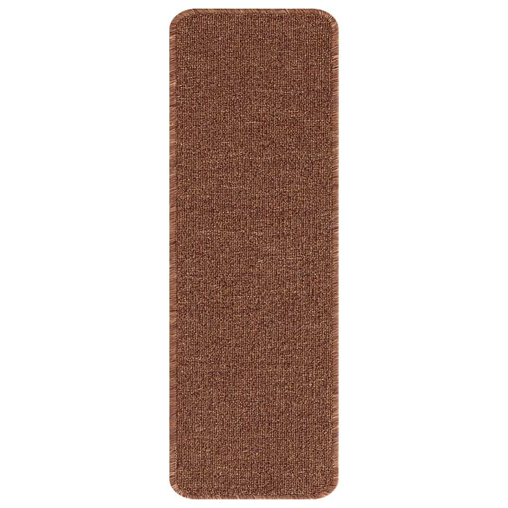 Antirutsch Stufenmatten 15 Stk. 60x25 cm Anthrazit Rechteckig