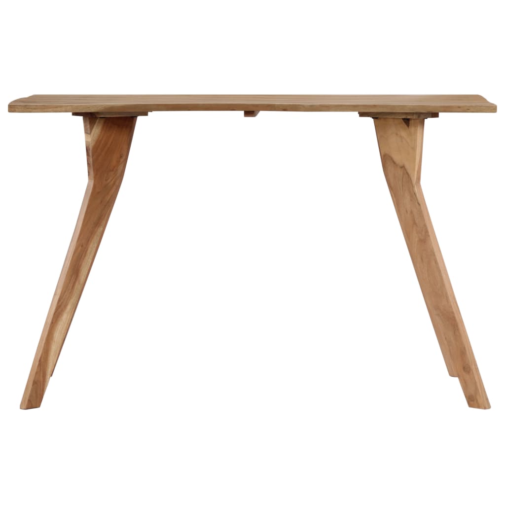 Esstisch 140 x 80 x 76 cm Massivholz Akazie