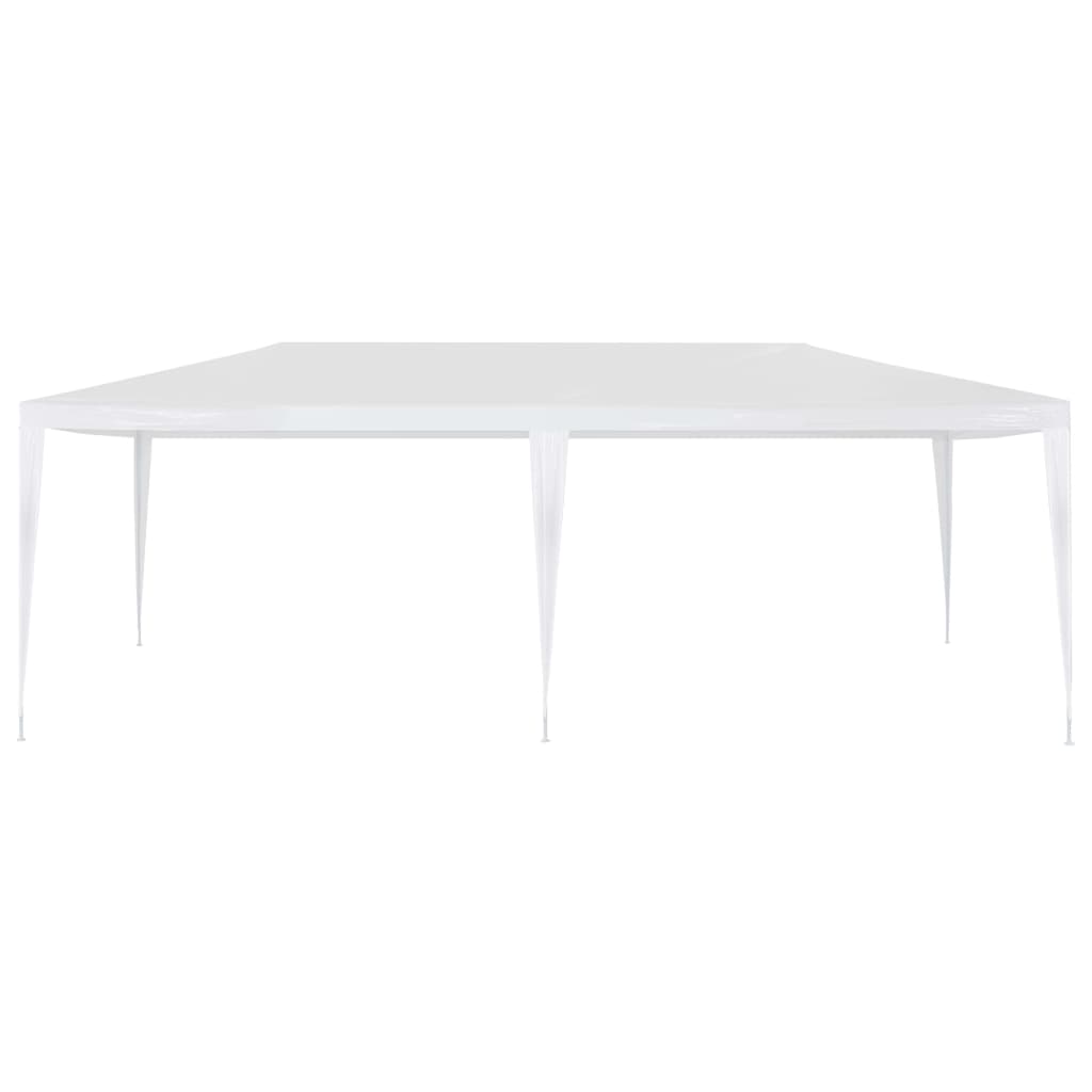 Partyzelt 400 x 300 x 255 cm Rot PE und Stahl