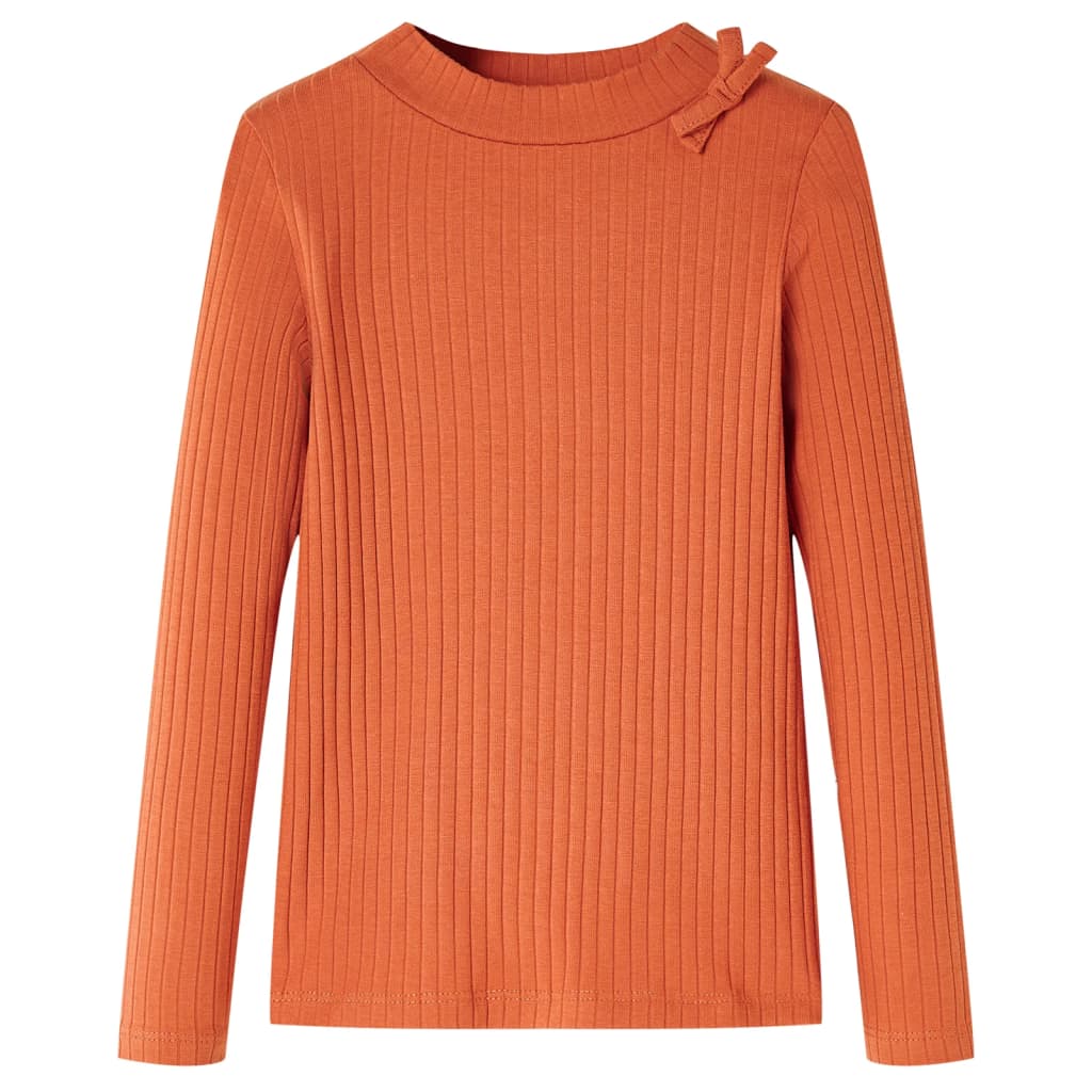Kinder-Langarmshirt Ocker 104