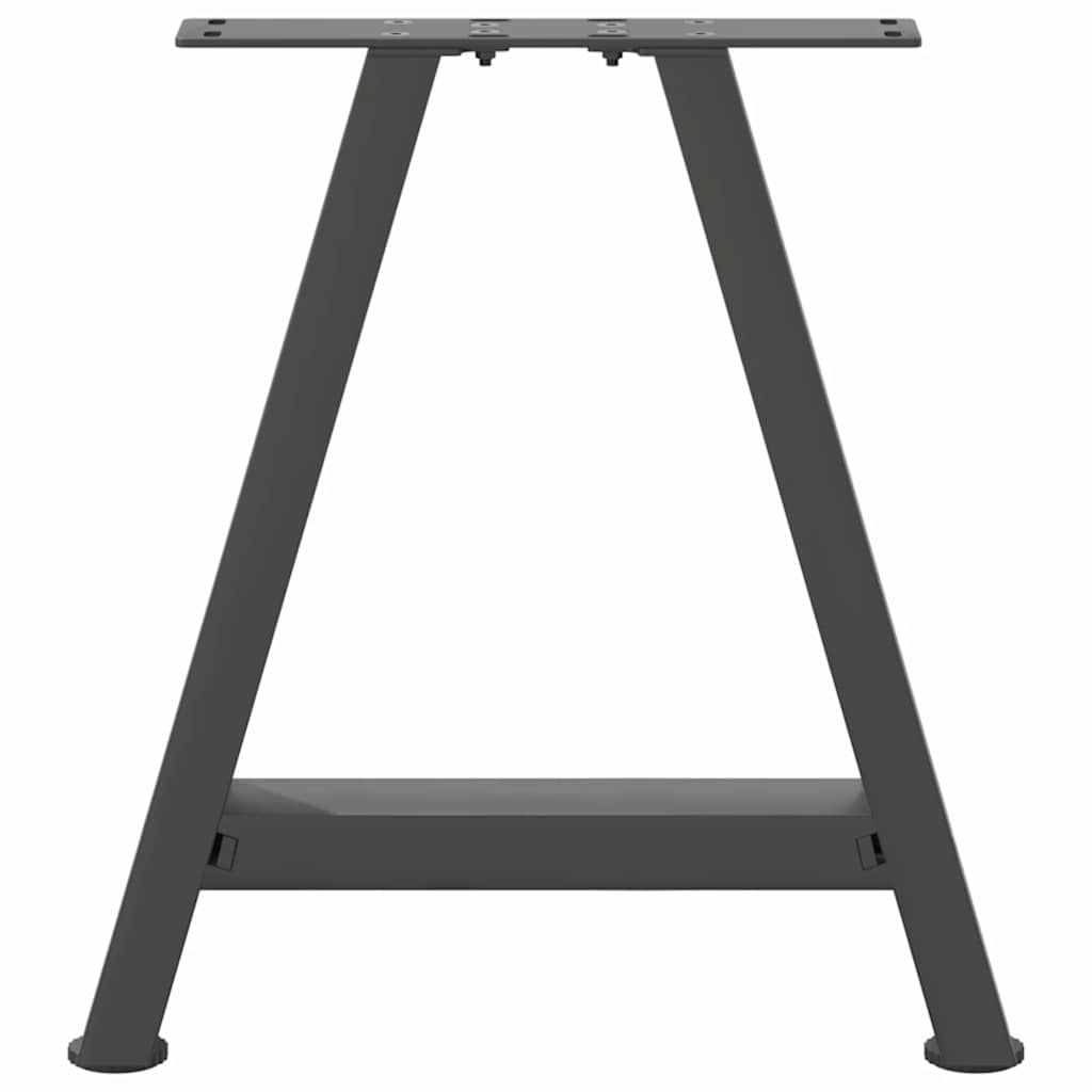 Couchtischbeine A-Form 2 Stk. 30x(30-31) cm Stahl