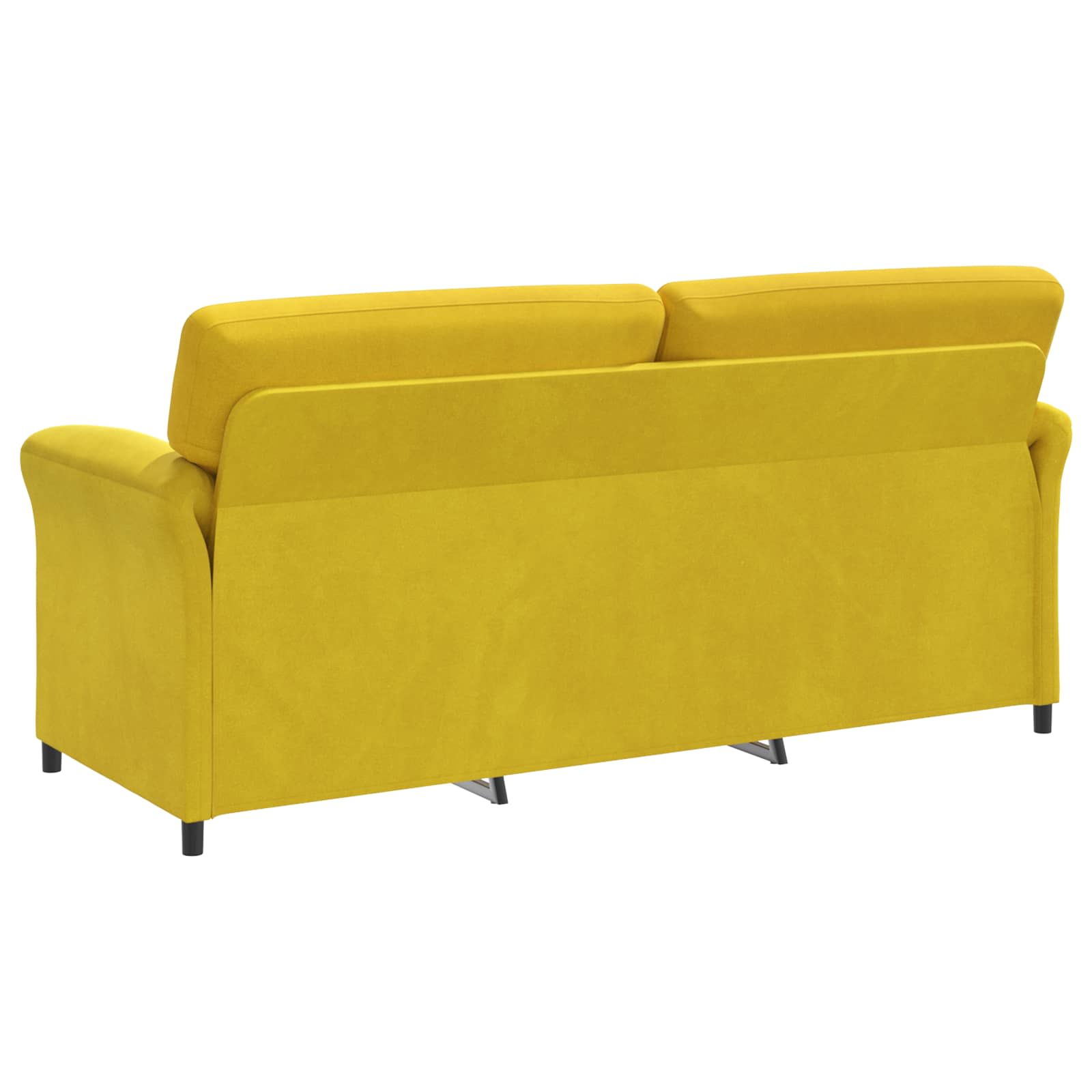 1-Sitzer Sofa Hellgrau 88 x 83 x 95 cm Samt