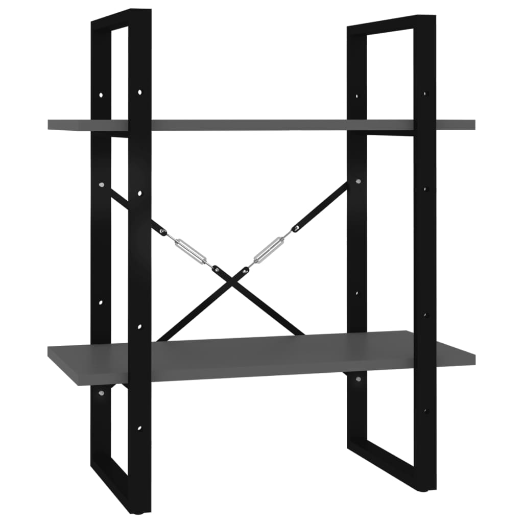 Bücherregal 5 Fächer Weiß 40x30x175 cm Holzwerkstoff