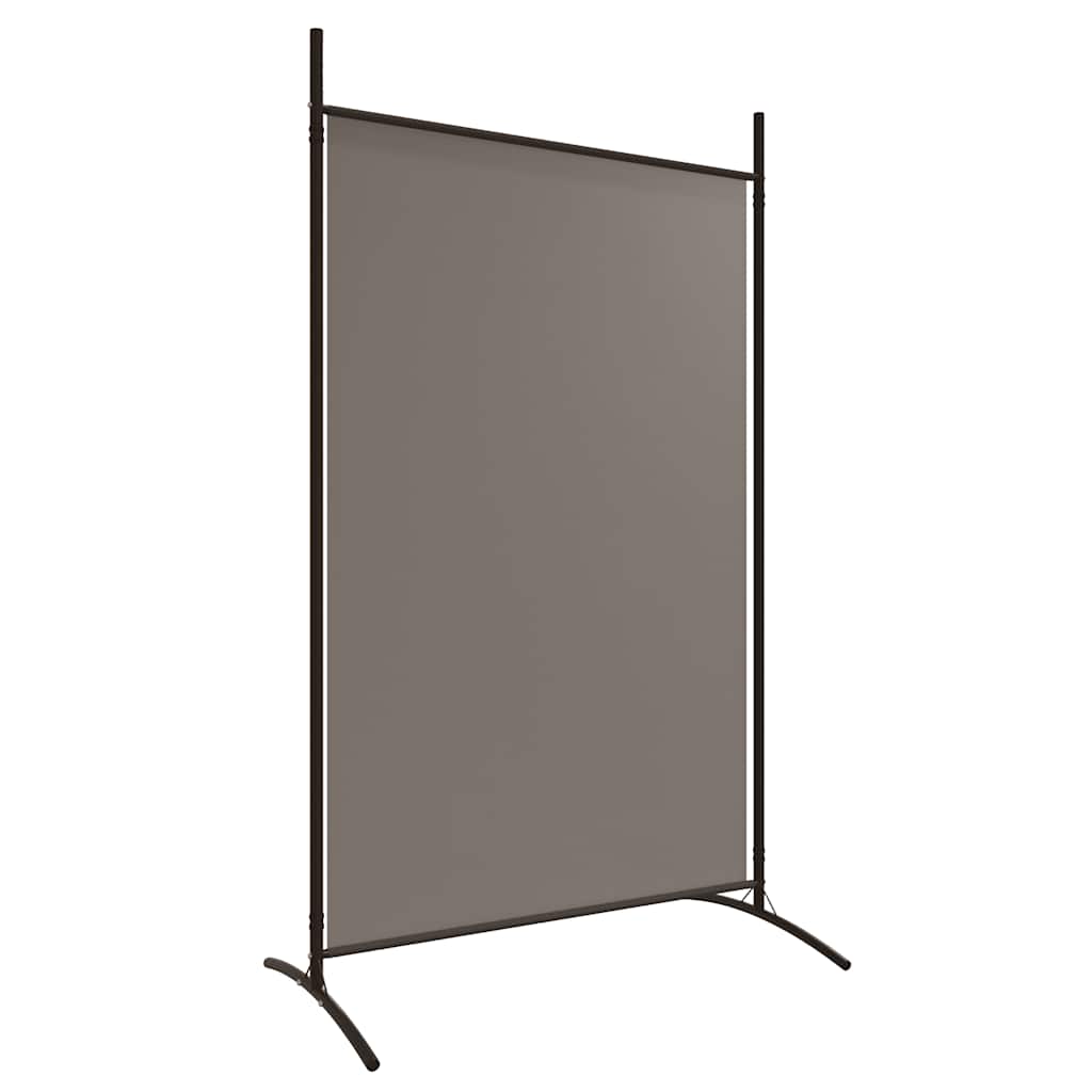 Einzel Panel Raumteiler Beige 175 x 180 cm Stoff