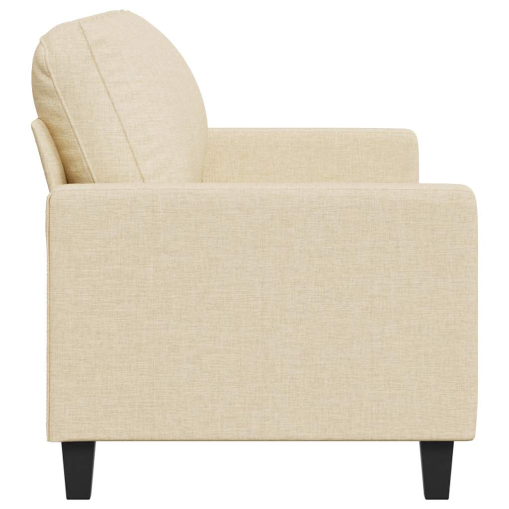 3-Sitzer-Sofa Hellgrau 180 cm Stoff