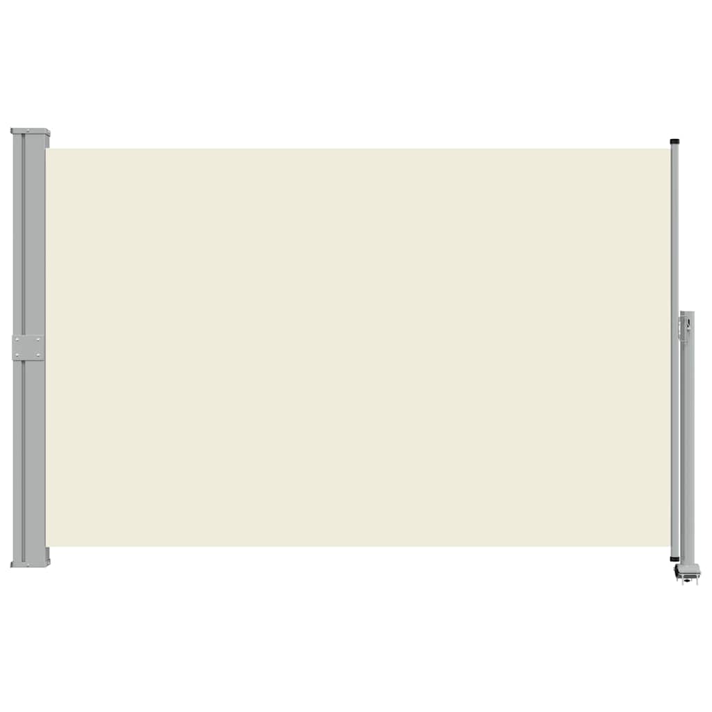 Seitenmarkise 60 x 300 cm 100% Polyester Eisen Stahl