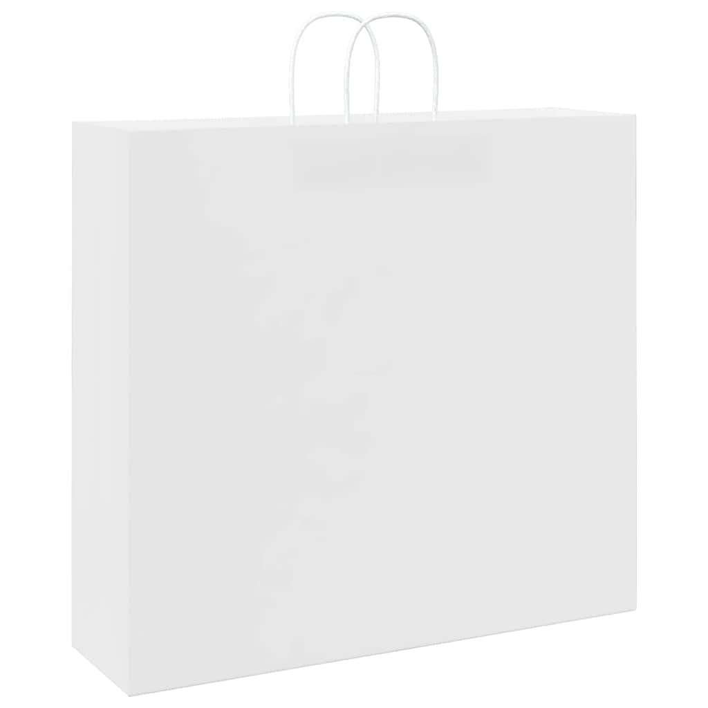 Papiertragetaschen 50 Stk. mit Henkeln Braun 21x11x36 cm
