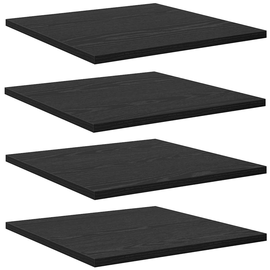 Bücherregal-Bretter 4 Stk. Weiß 40x10x1,5 cm Holzwerkstoff