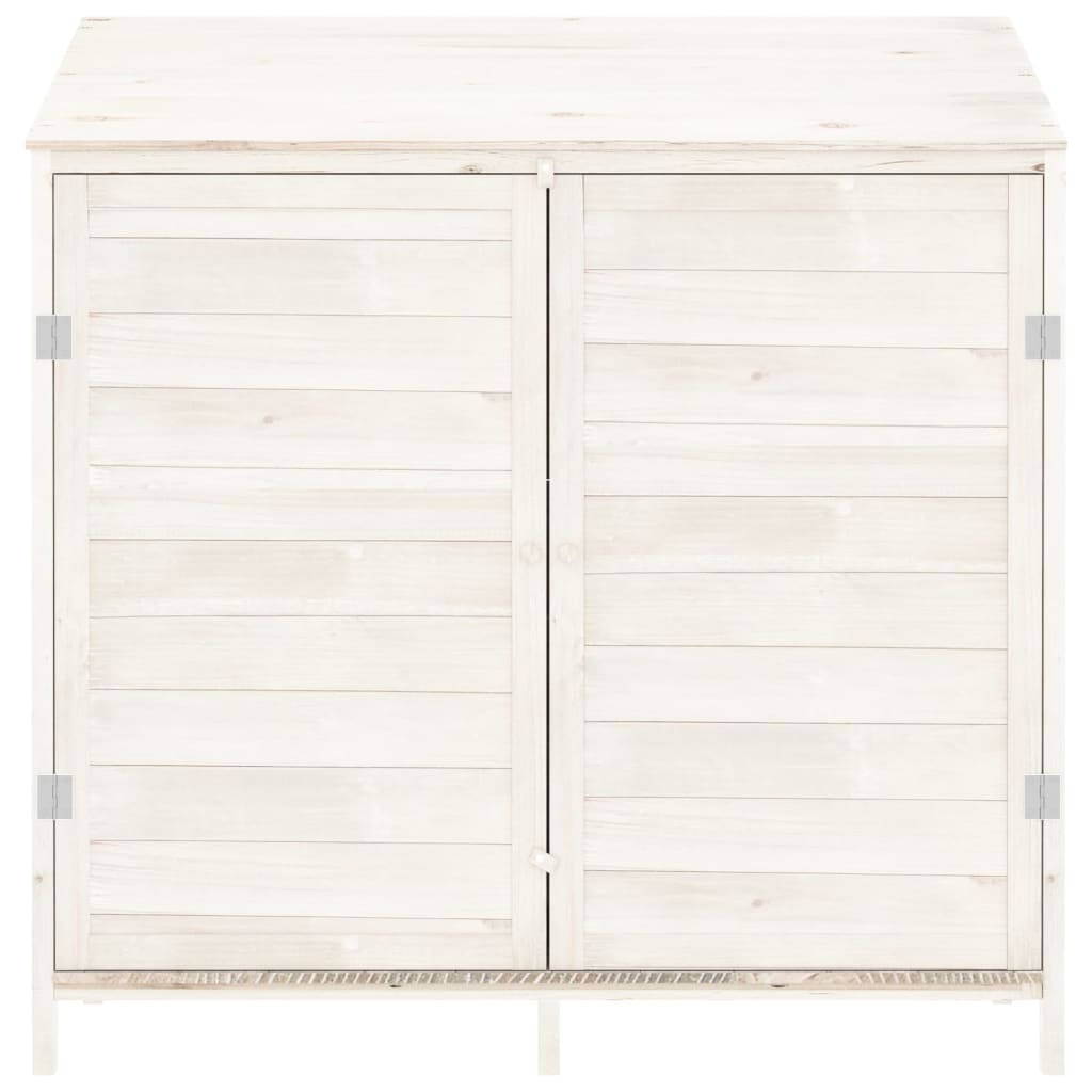 Geräteschuppen 55x52x174,5 cm Massivholz Tanne