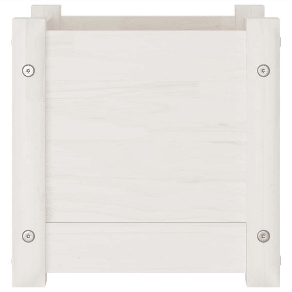 Pflanzkübel 2 Stk. 31x31x31 cm Massivholz Kiefer