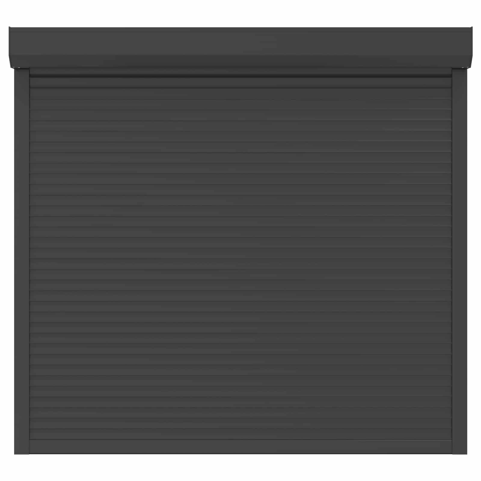 Rollladen Weiß 70 x 100 cm Aluminium und Polyurethan