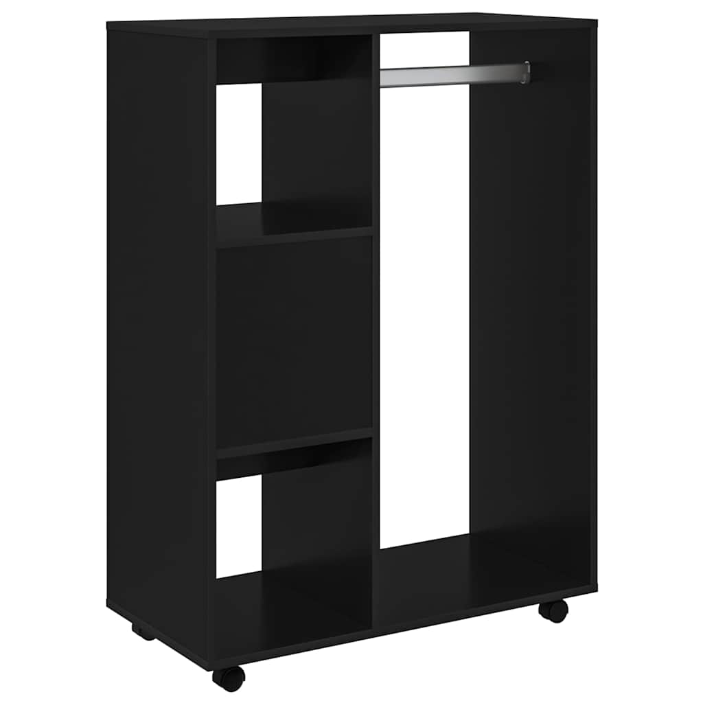 Kleiderschrank Weiß 80x40x110 cm Holzwerkstoff