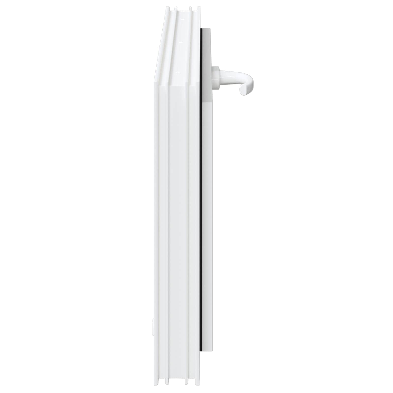 Kellerfenster RISOR 60 x 40 cm PVC und Glas Weiß