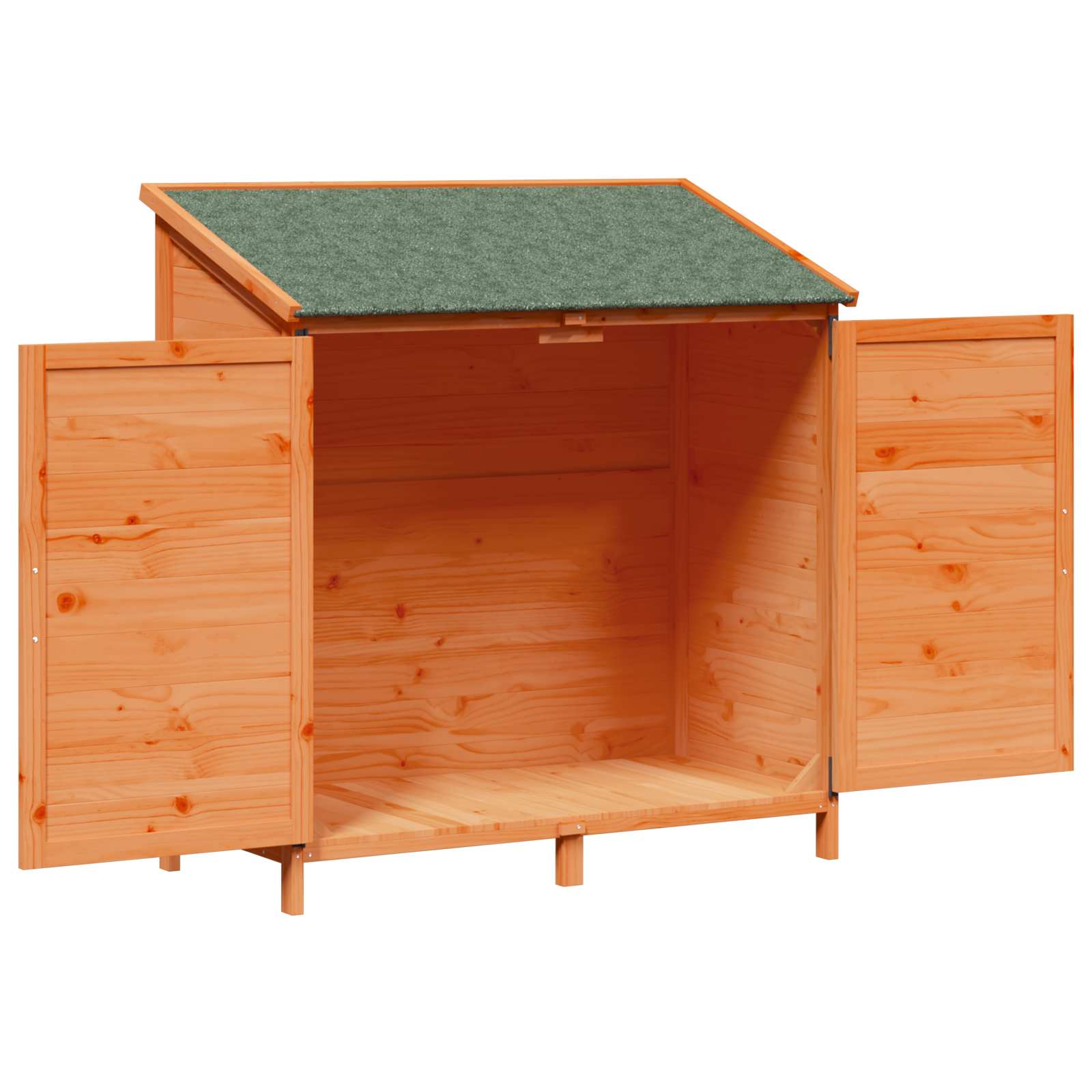 Gartenschuppen Natur 59 x 56 x 113,5 cm Massivholz aus Fichte