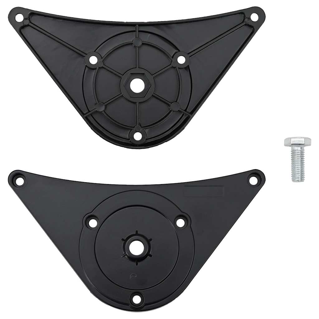 4x höhenverstellbares Tischbein Chrom 710 mm