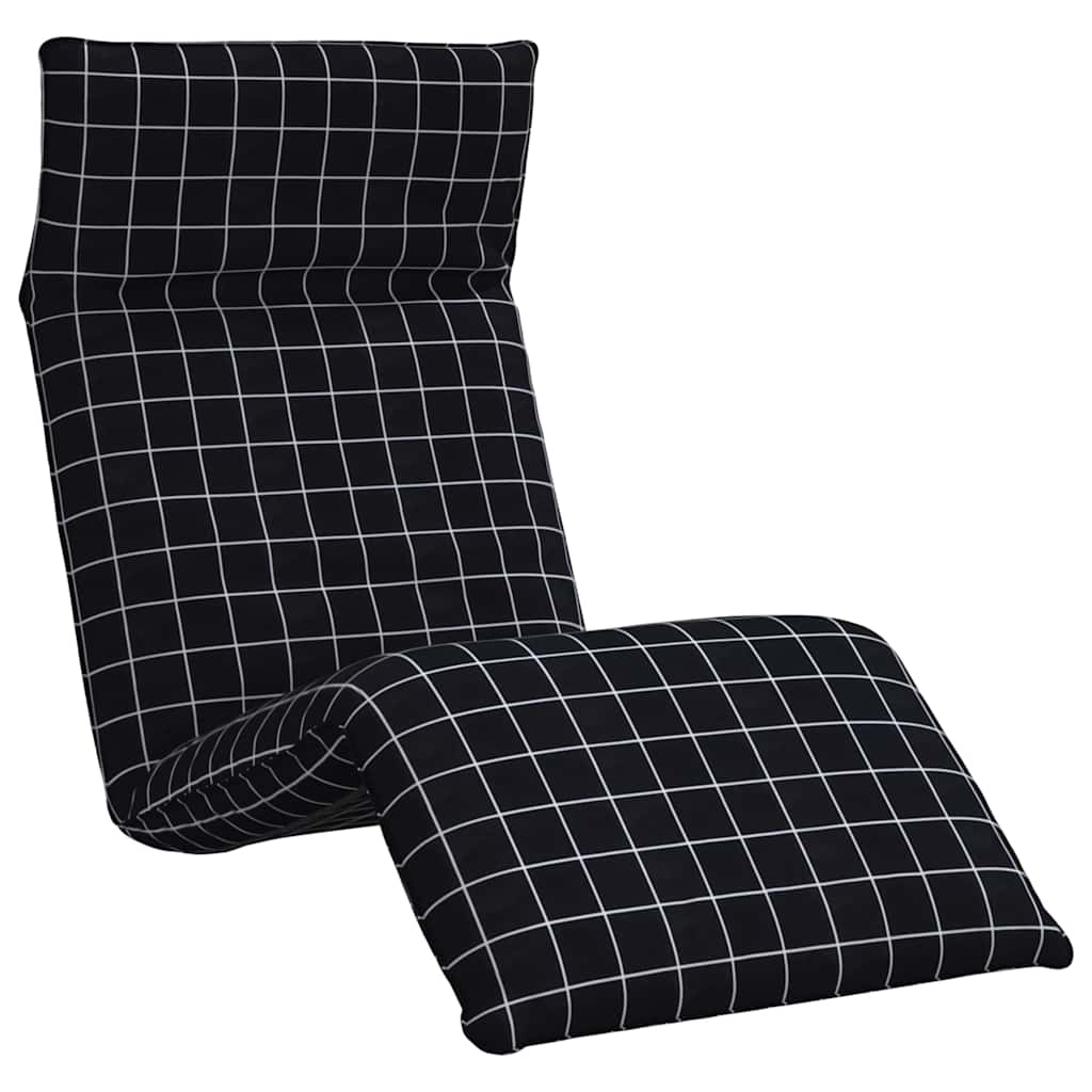 Sonnenliege Klappbar Anthrazit 175x54x8,5 cm Oxford-Gewebe