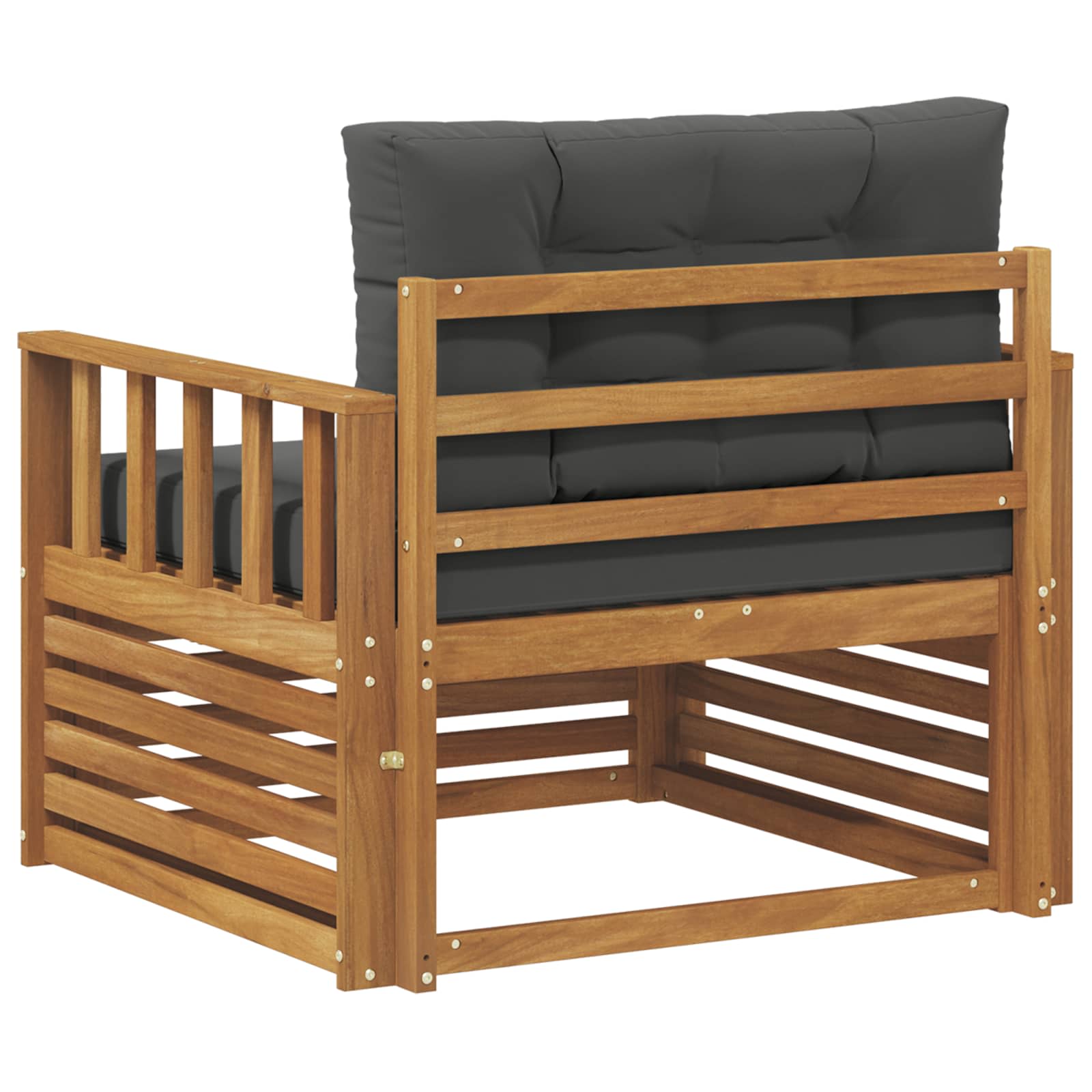 2 Stück Outdoor-Sofa Natur
