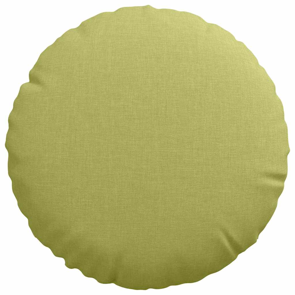 Sitzkissen 2 pcs Hellgrau Ø30 x 13 cm Stoff
