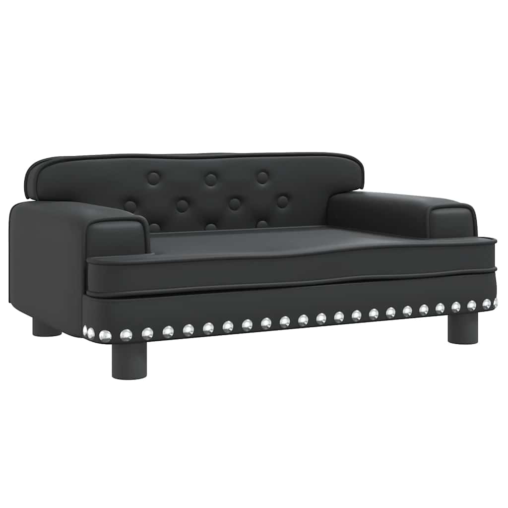 Hundebett Rosa 90x53x30 cm Samt