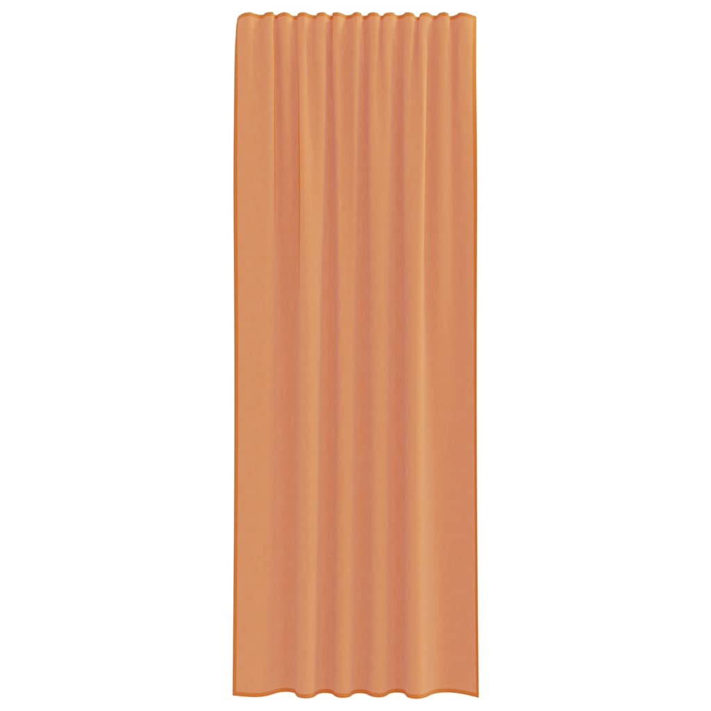 Voile Vorhänge mit Ösen 2 Stk. Apfelgrün 140x140 cm