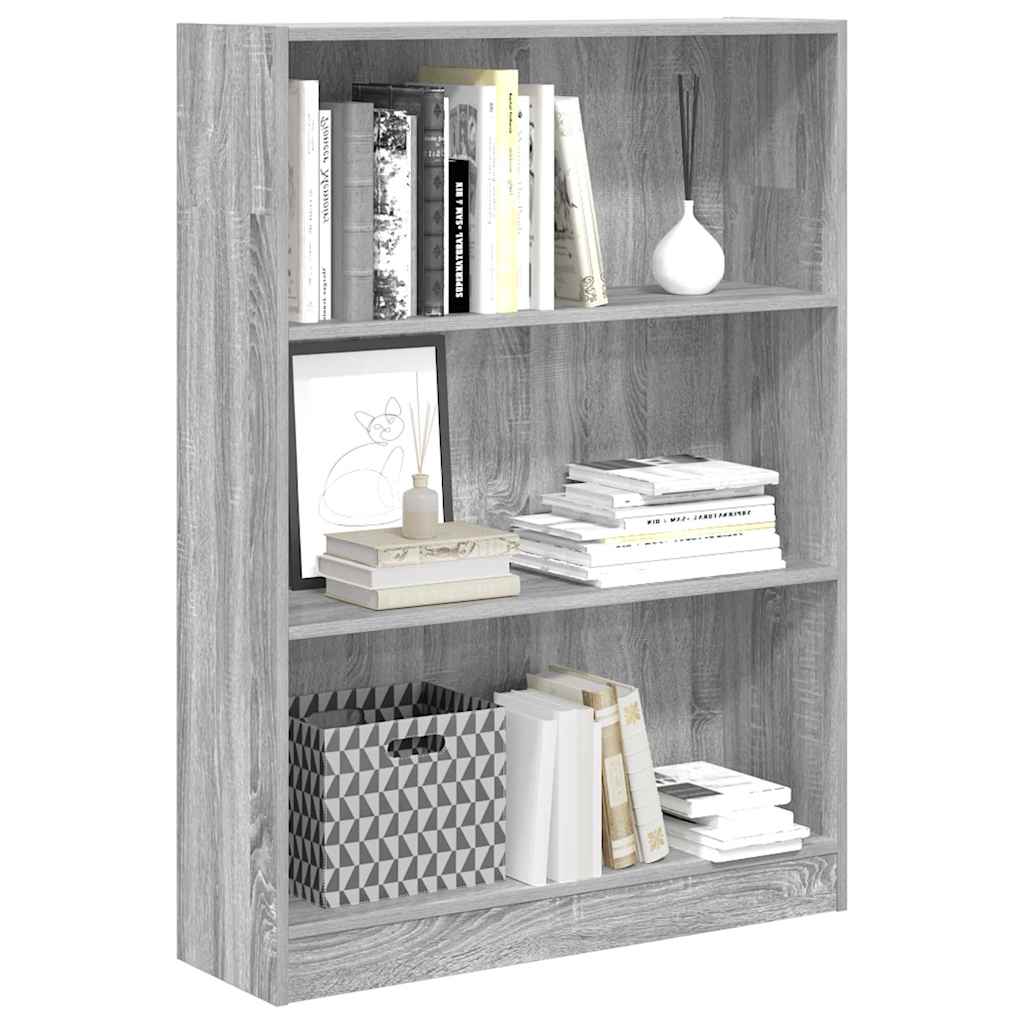 Bücherregal Weiß 40x24x75 cm Holzwerkstoff