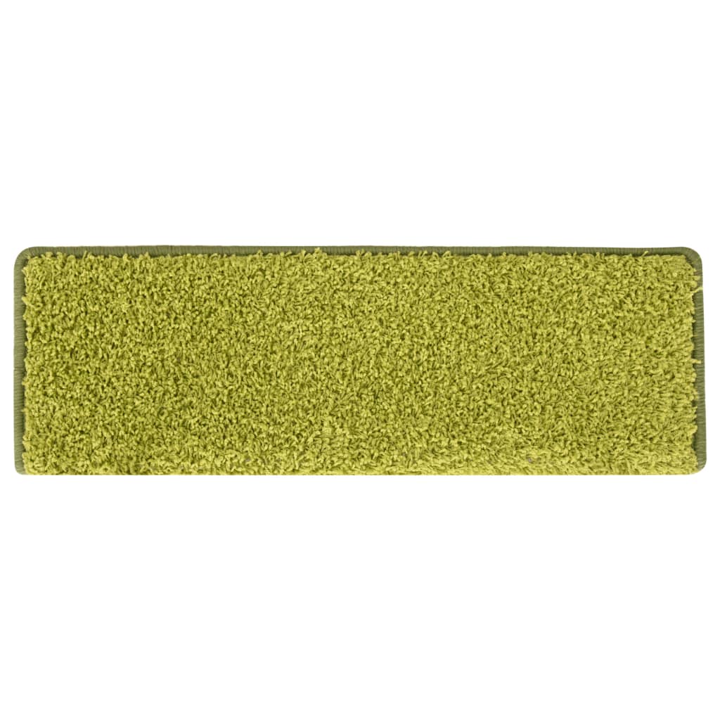 Stufenmatten 15 Stk. 65x21x4 cm Grau Rechteckiger Rand