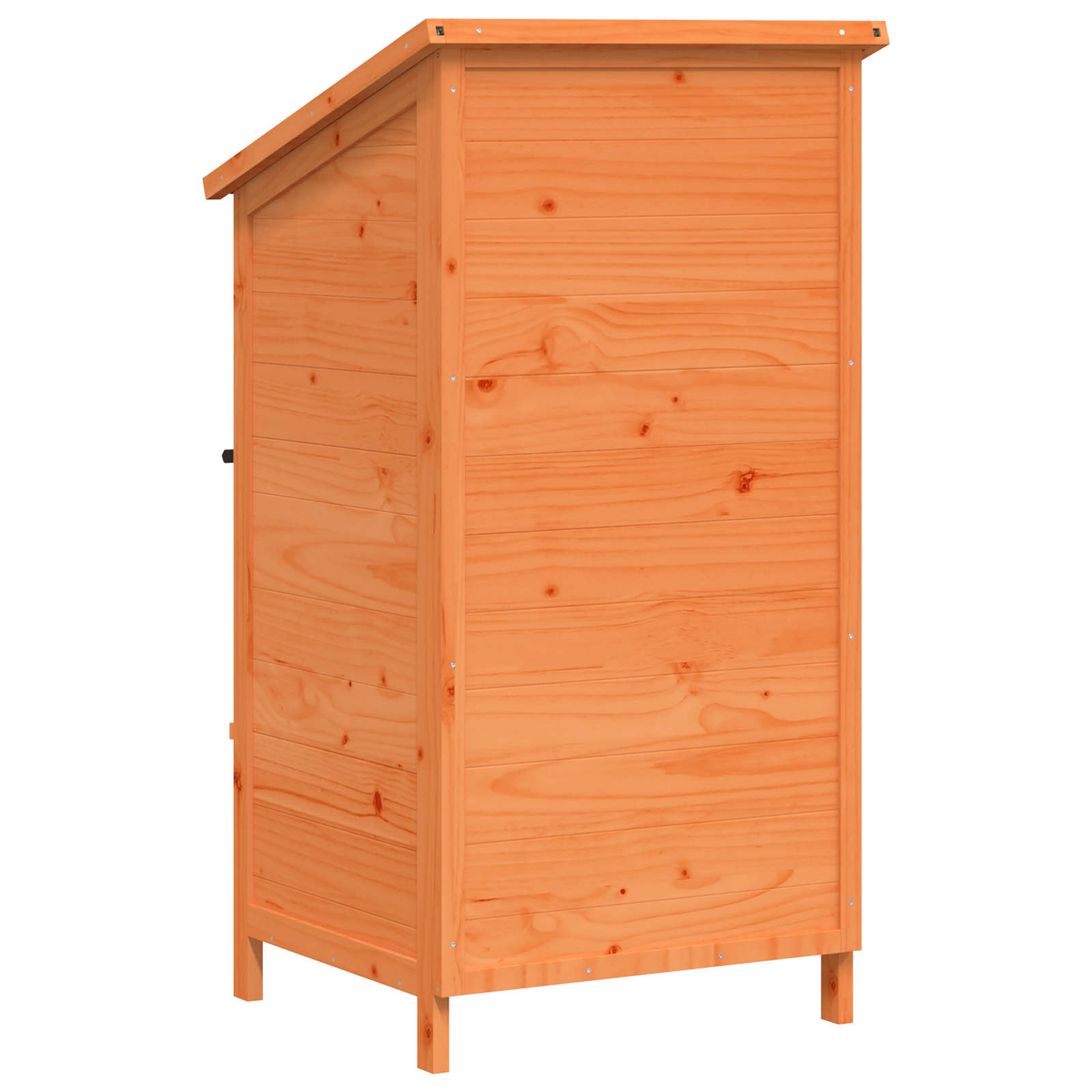 Gartenschuppen Natur 59,5 x 56 x 113,5 cm Massivholz aus Fichte