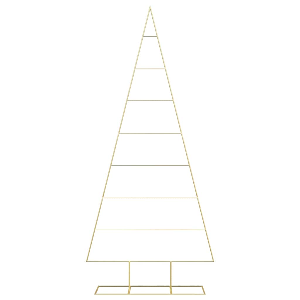 Metall Weihnachtsbaum Gold 60 cm Pulverbeschichteter Stahl