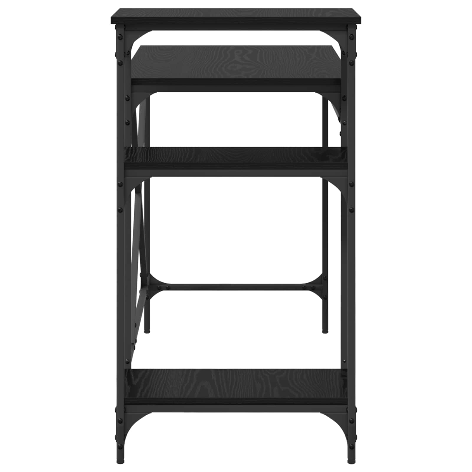 Schreibtisch mit Regal Sonoma-Eiche 135x50x90 cm Holzwerkstoff