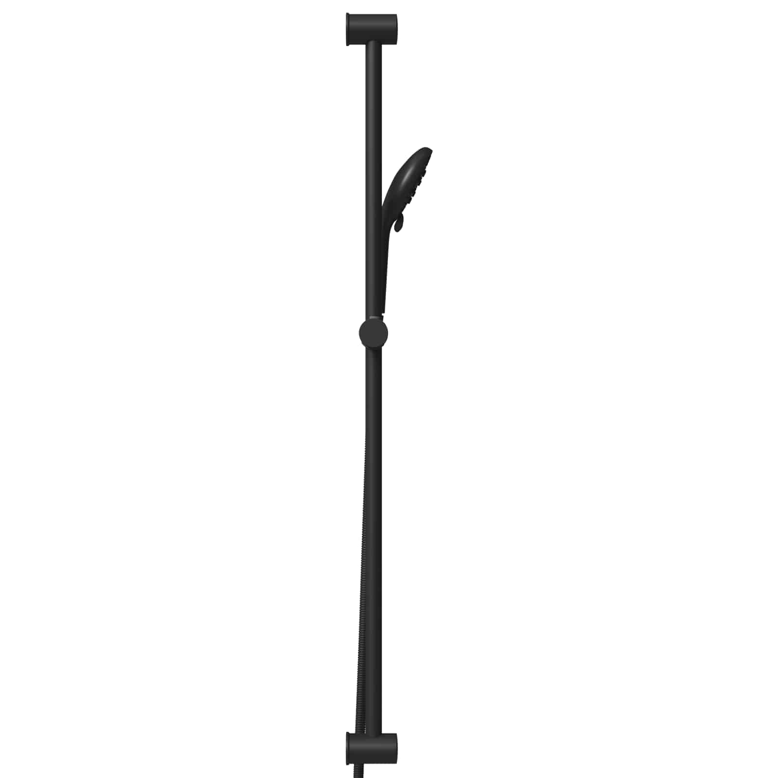 Duschsystem-Set Chrom 70 cm Edelstahl