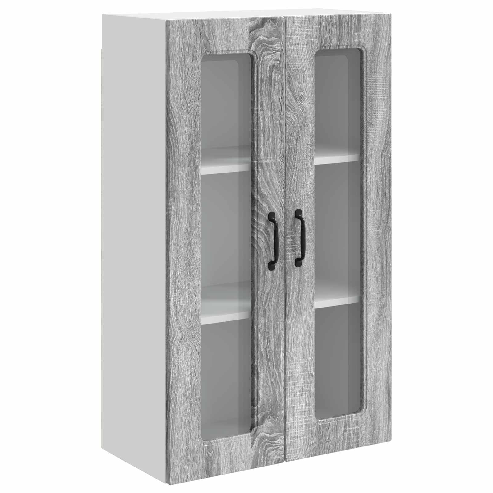Herdumbauschränke 2 Stk. Kalmar Weiß Holzwerkstoff