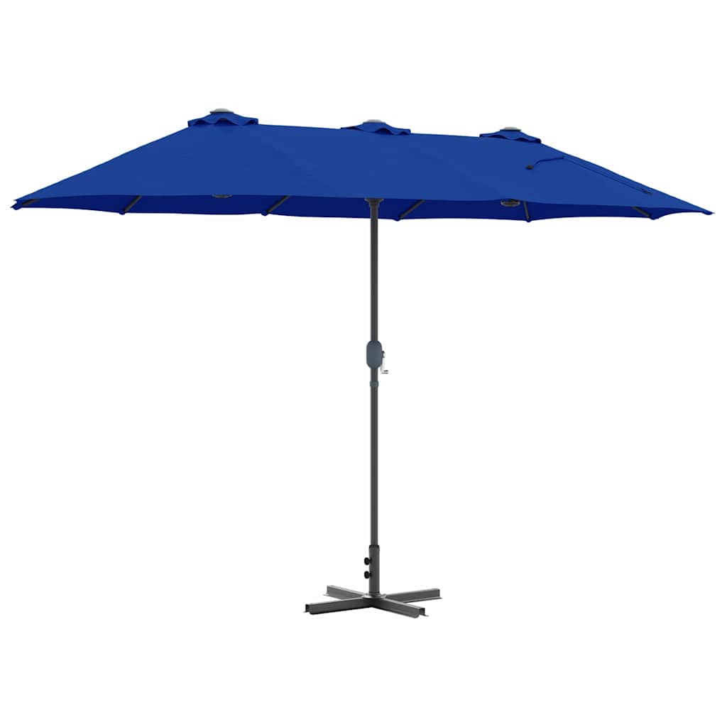 Garten-Sonnenschirm Sand 370 x 197 x 239 cm
