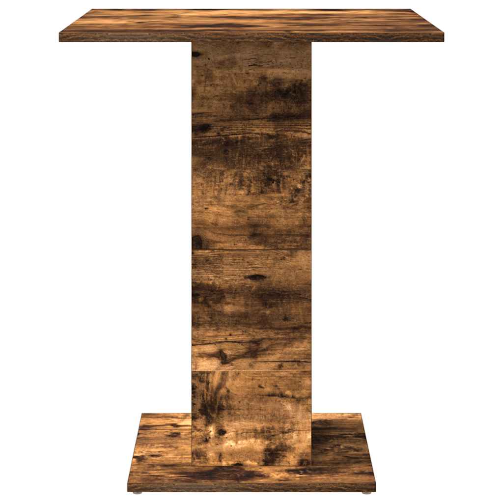 Bistrotisch Weiß 60x60x75 cm Holzwerkstoff