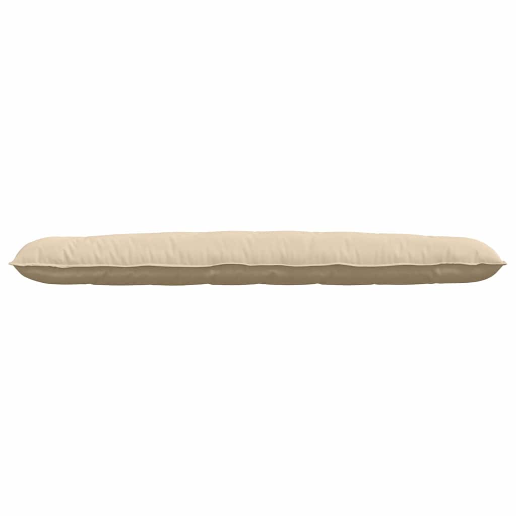 Rückenkissen Taupe 50 x 45 cm Mikrofaserstoff