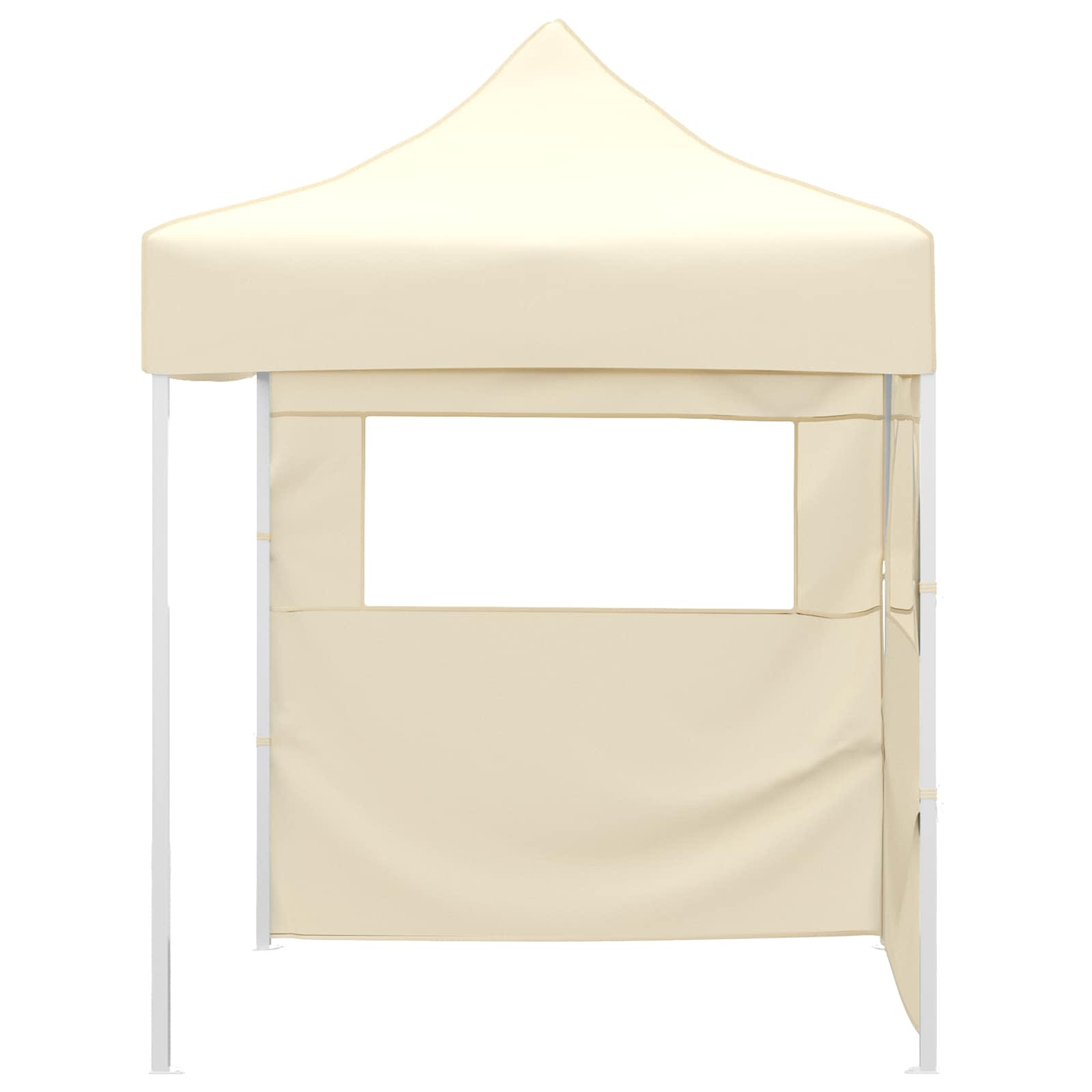 Partyzelt Faltbar Pop-Up Schwarz 200x200x306 cm