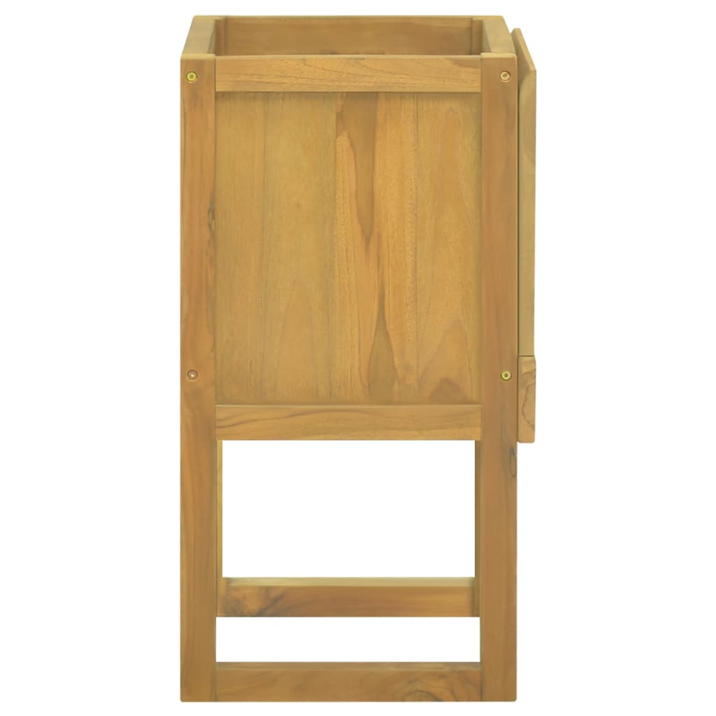 Badschrank 60x40x75 cm Massivholz Teak