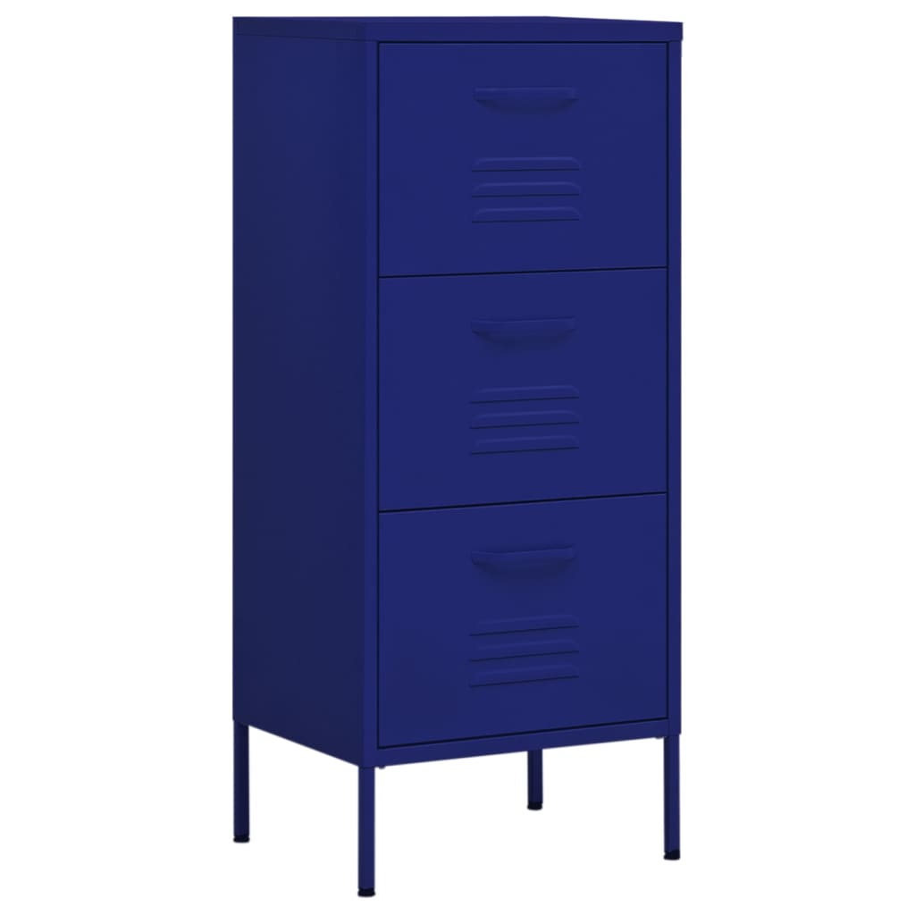 Beistellschrank Olivgrün 42,5x35x101,5 cm Stahl