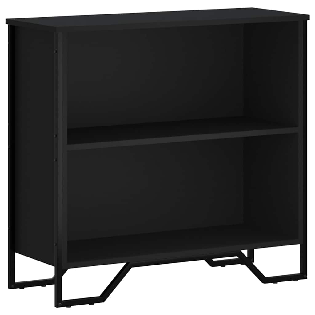 Bücherregal Schwarz 80x31x169 cm Holzwerkstoff