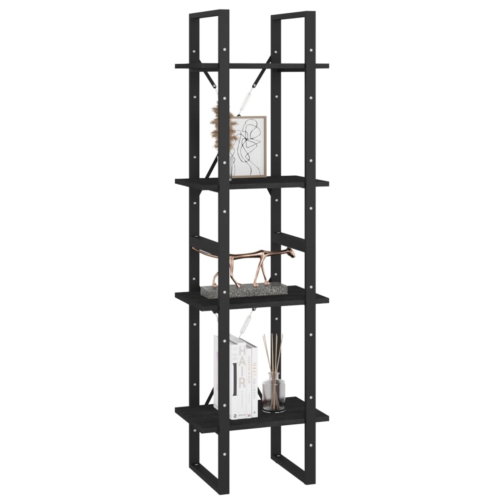 Bücherregal 2 Fächer Weiß 40x30x70 cm Holzwerkstoff